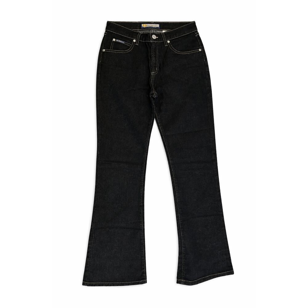 Blue Asphalt Black Bootcut Jeans Women’s Jr Size 3 Low Rise Denim Pants